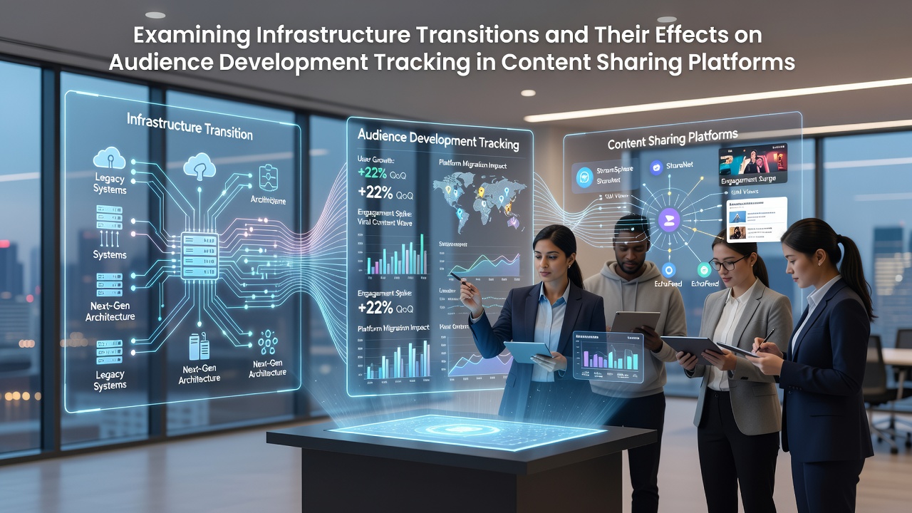 Examining Infrastructure Transitions and Their Effects on Audience Development Tracking in Content Sharing Platforms